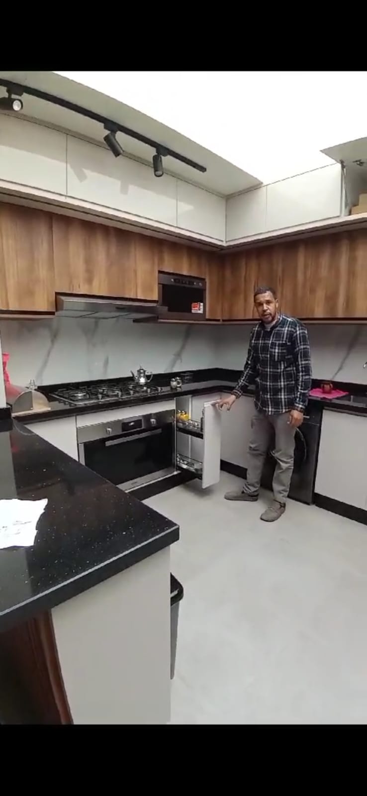 Conception de cuisine moderne sur mesure à Agadir
